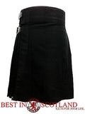 Black Modern 8 Piece Highland Kilt Outfit Package - 5 Yard Kilts -  - Best In Scotland - 2